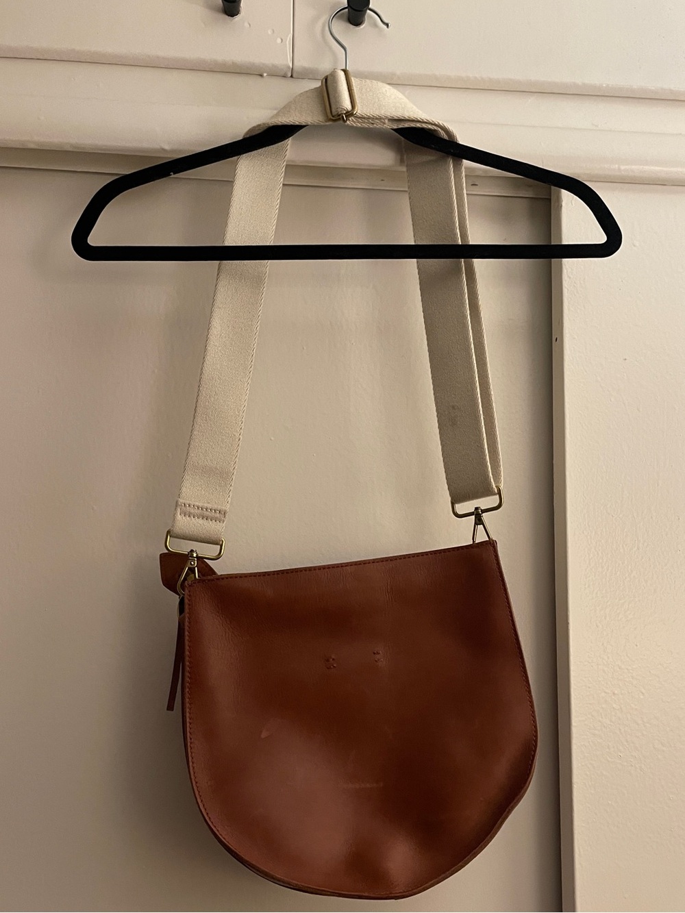 Madewell Transport Leather Saddle bag - Picture 2 of 6